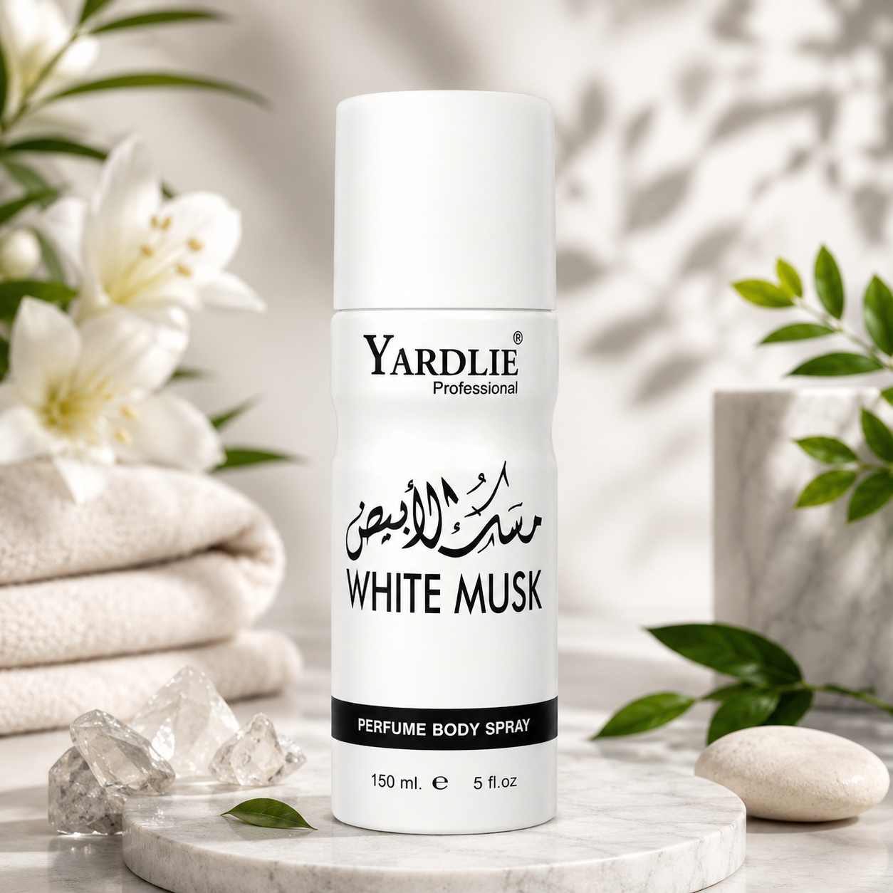 Yardlie Professional White Musk Perfume Body Spray by MK Scents