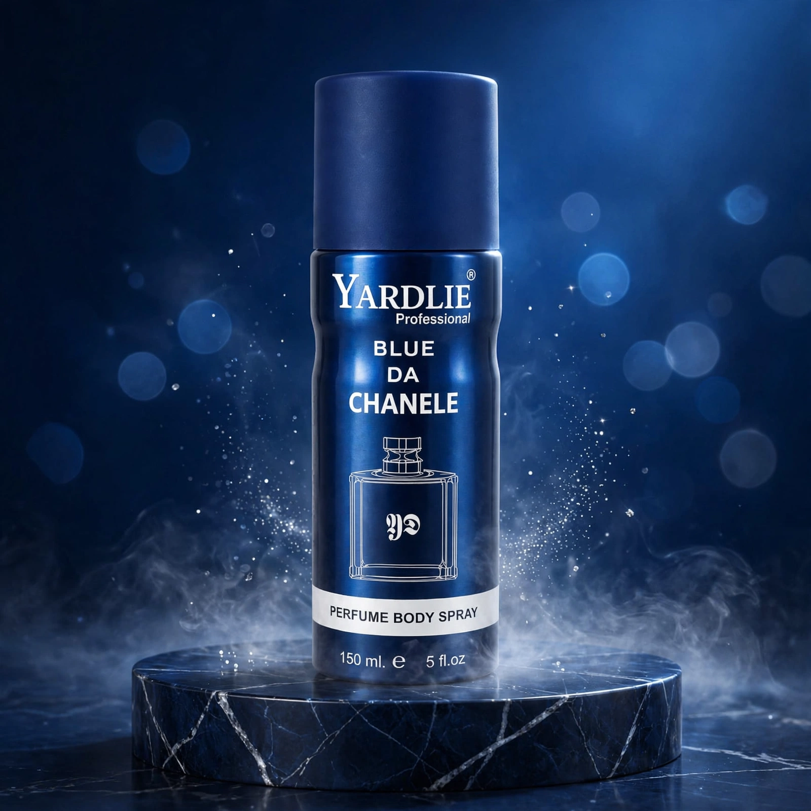 Yardlie Professional Blue Da Chanele Perfume Body Spray by MK Scents
