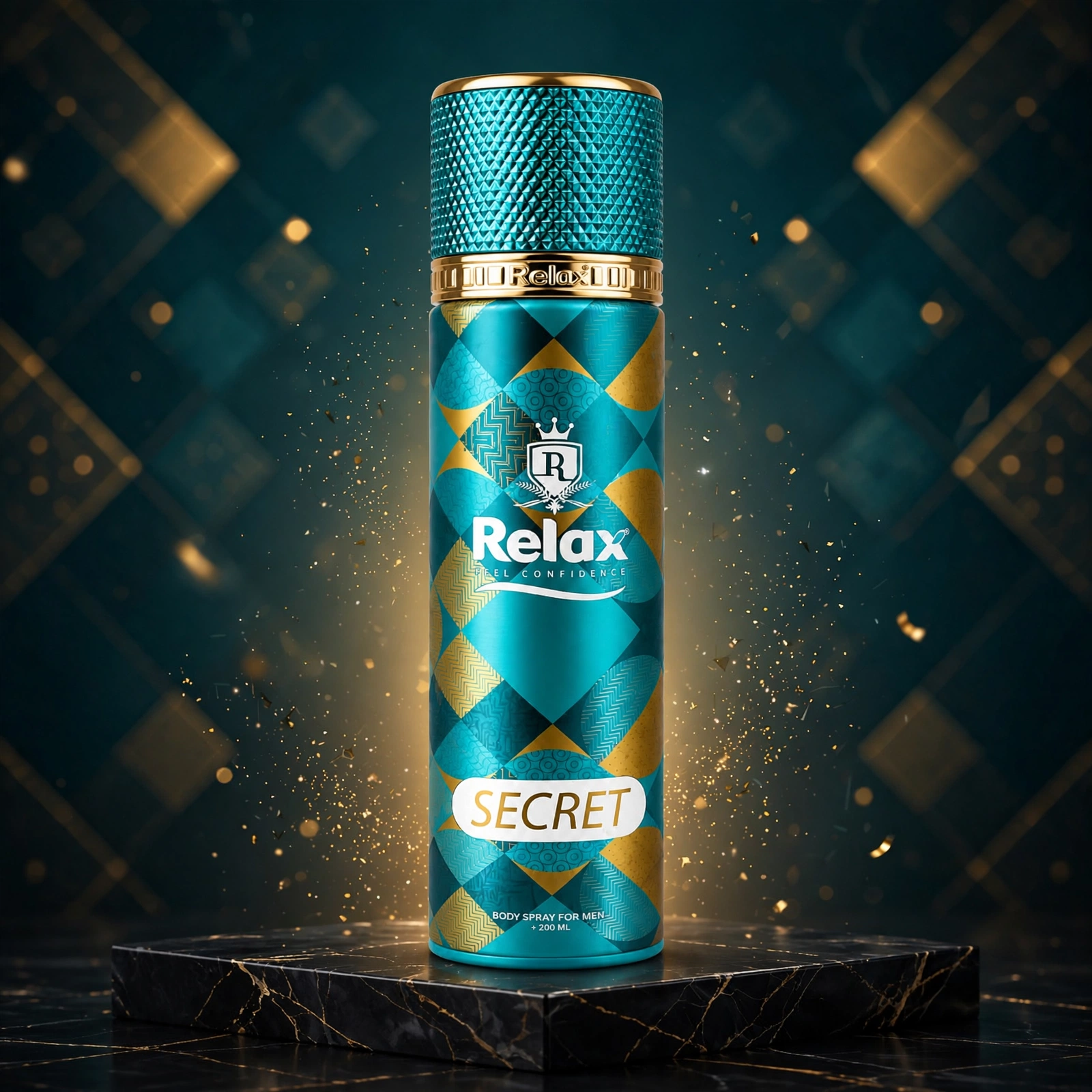 RELAX FEEL CONFIDENCE SECRET BODY SPRAY
